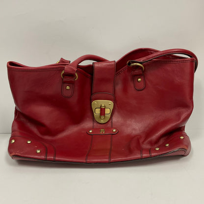 Etienne Aigner Vintage Leather Carry-on Duffle Suitcase 1970s