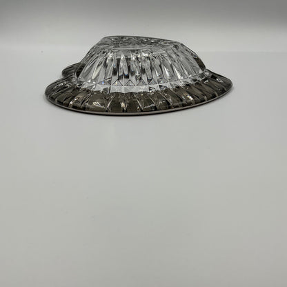 Boxed Mikasa Glass Heart Dish