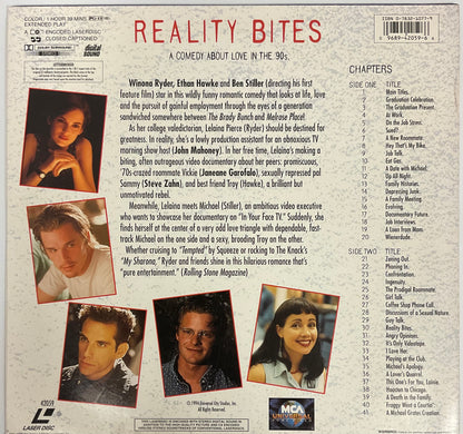Reality Bites 1994 Universal Pictures Laser Disc Movie