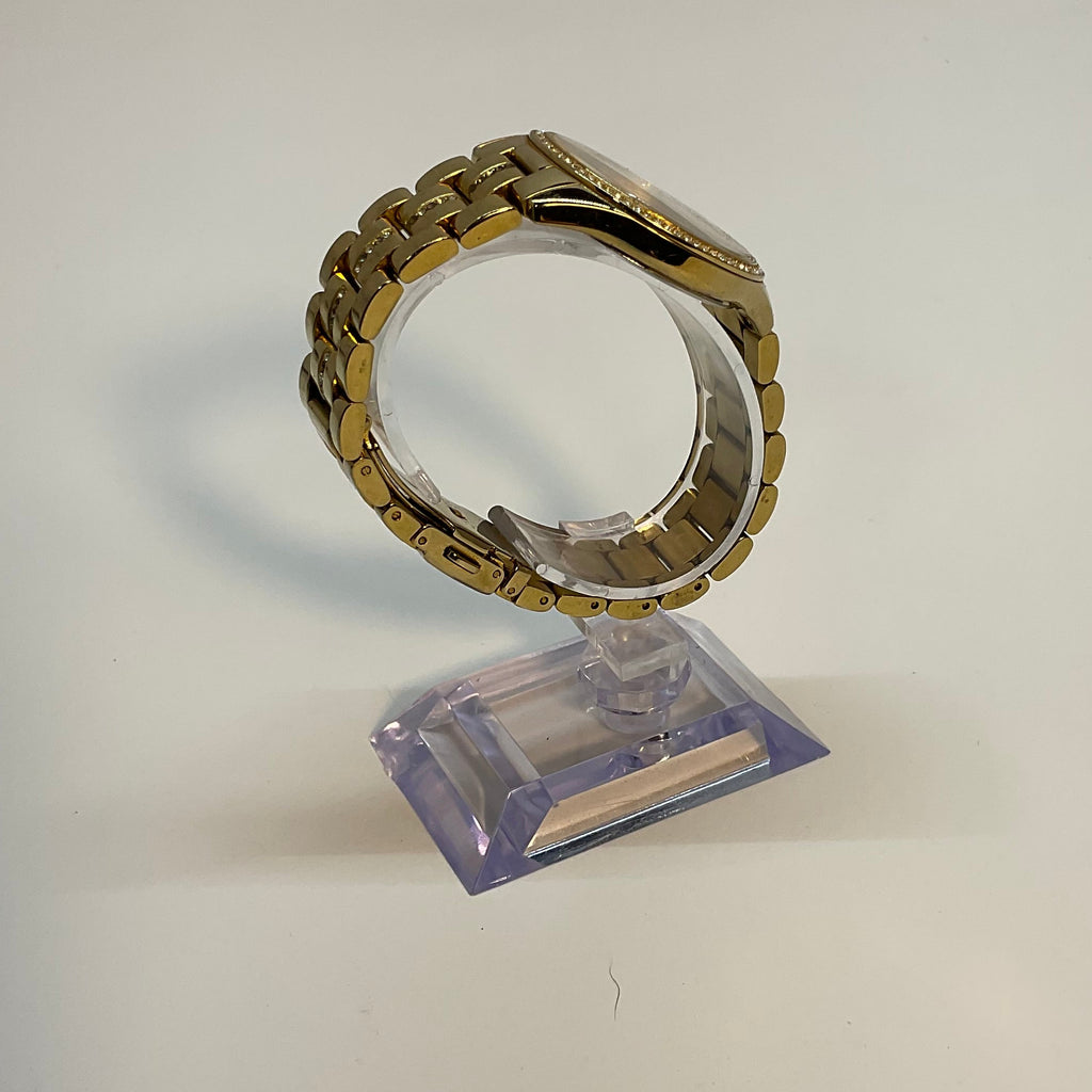Michael Kors Mini Lauryn Pave Gold Tone Watch Model MK3899