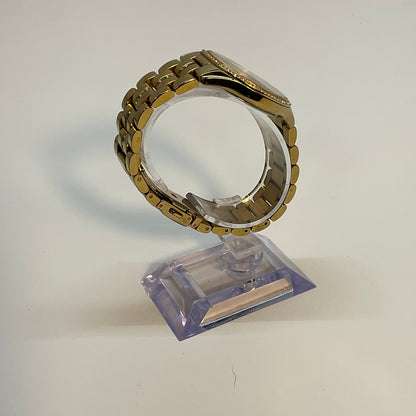 Michael Kors Mini Lauryn Pave Gold Tone Watch Model MK3899