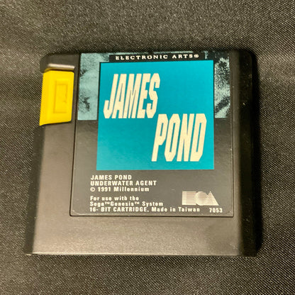 James Pond Undercover Agent Official Sega Genesis Game