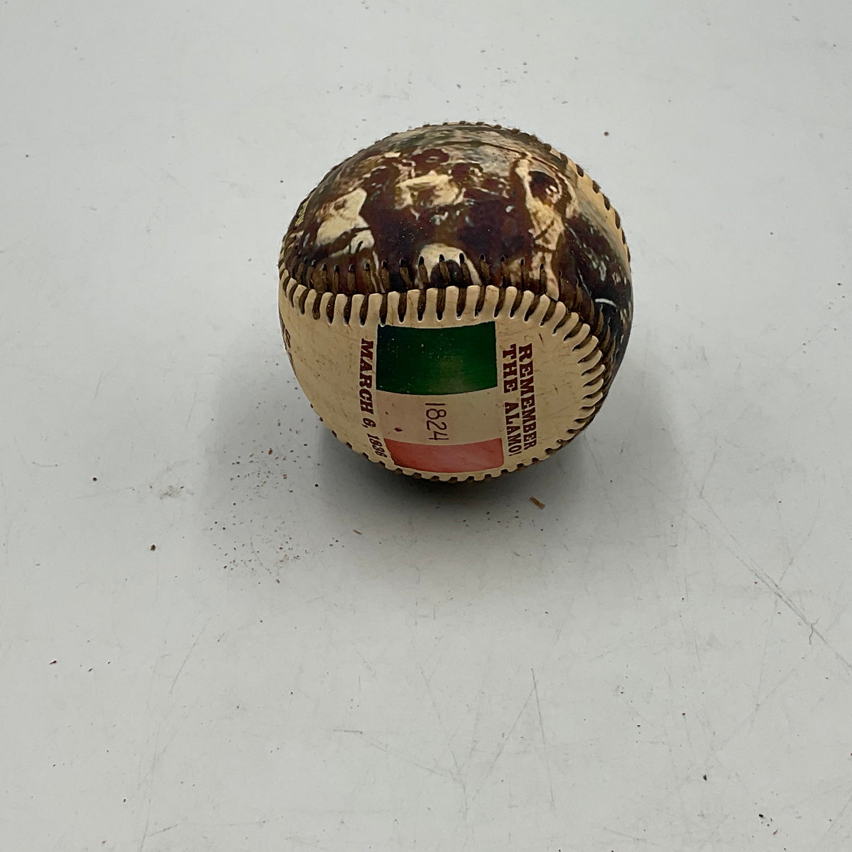 Remember The Alamo Baseball Souvenir