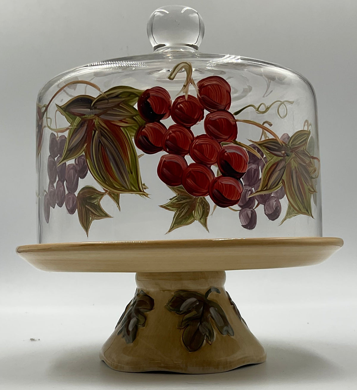 Noble Excellence Meritage Cheese Dish with Glass Dome
