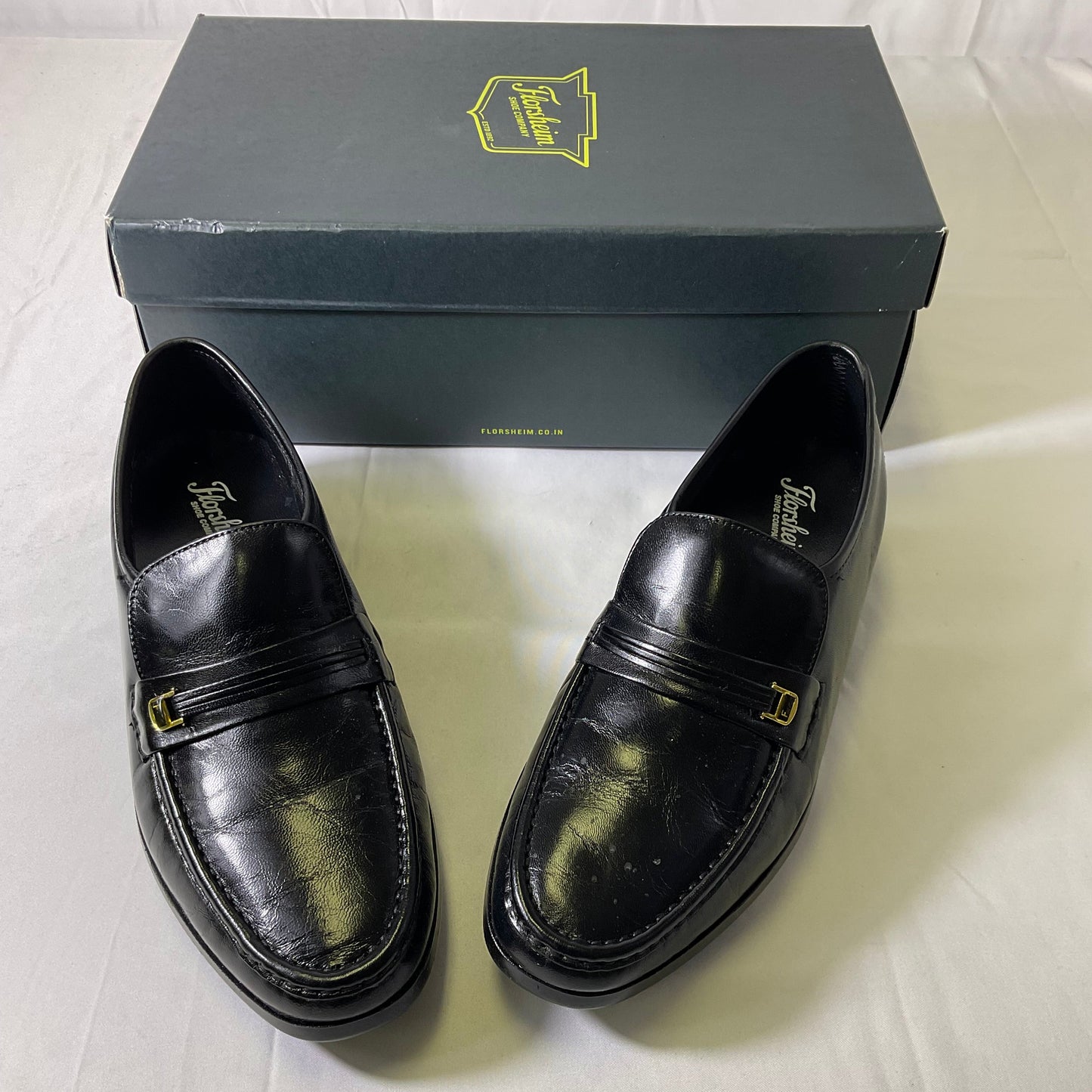 Florsheim Comfortech Men's Shoes Size 10.5 Black in Original Box