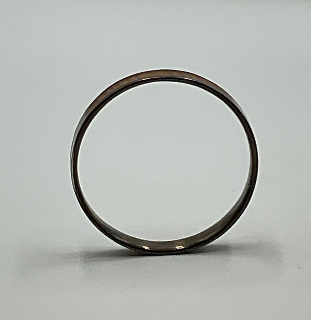Hawaiian Bangle Bracelet 925 Sterling Silver Koa Wood Inlay