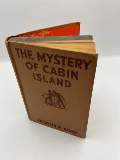 The Mystery of Cabin Island Hardcover Book by Franklin W. Dixon