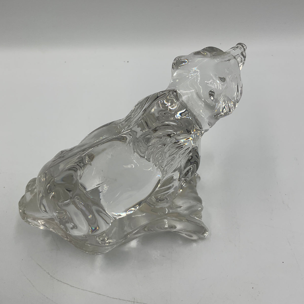 Vintage Lead Crystal Grizzly Bear “Wonders Of The Wild" Collection