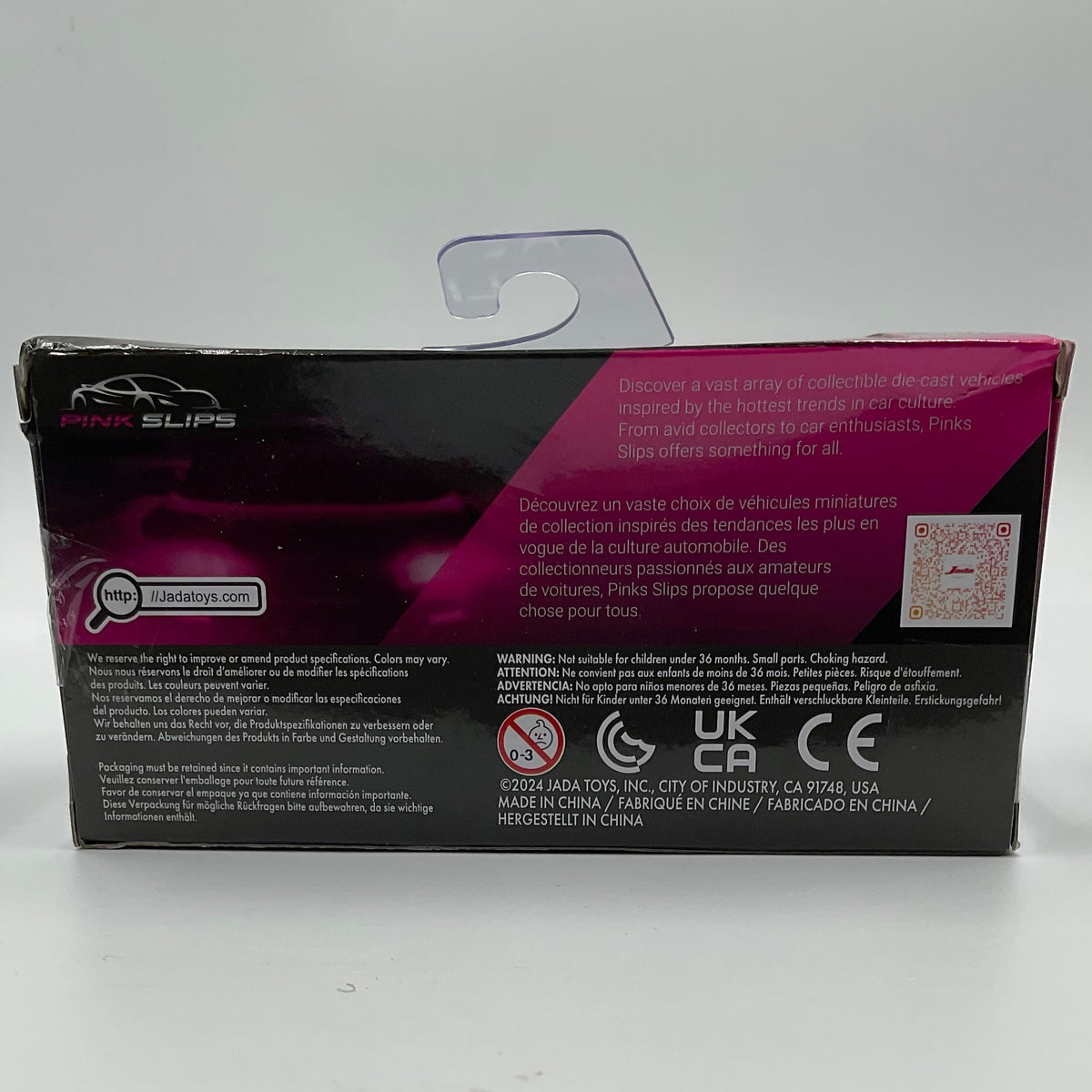 Pink Slips Die-Cast 1965 Shelby Cobra Model