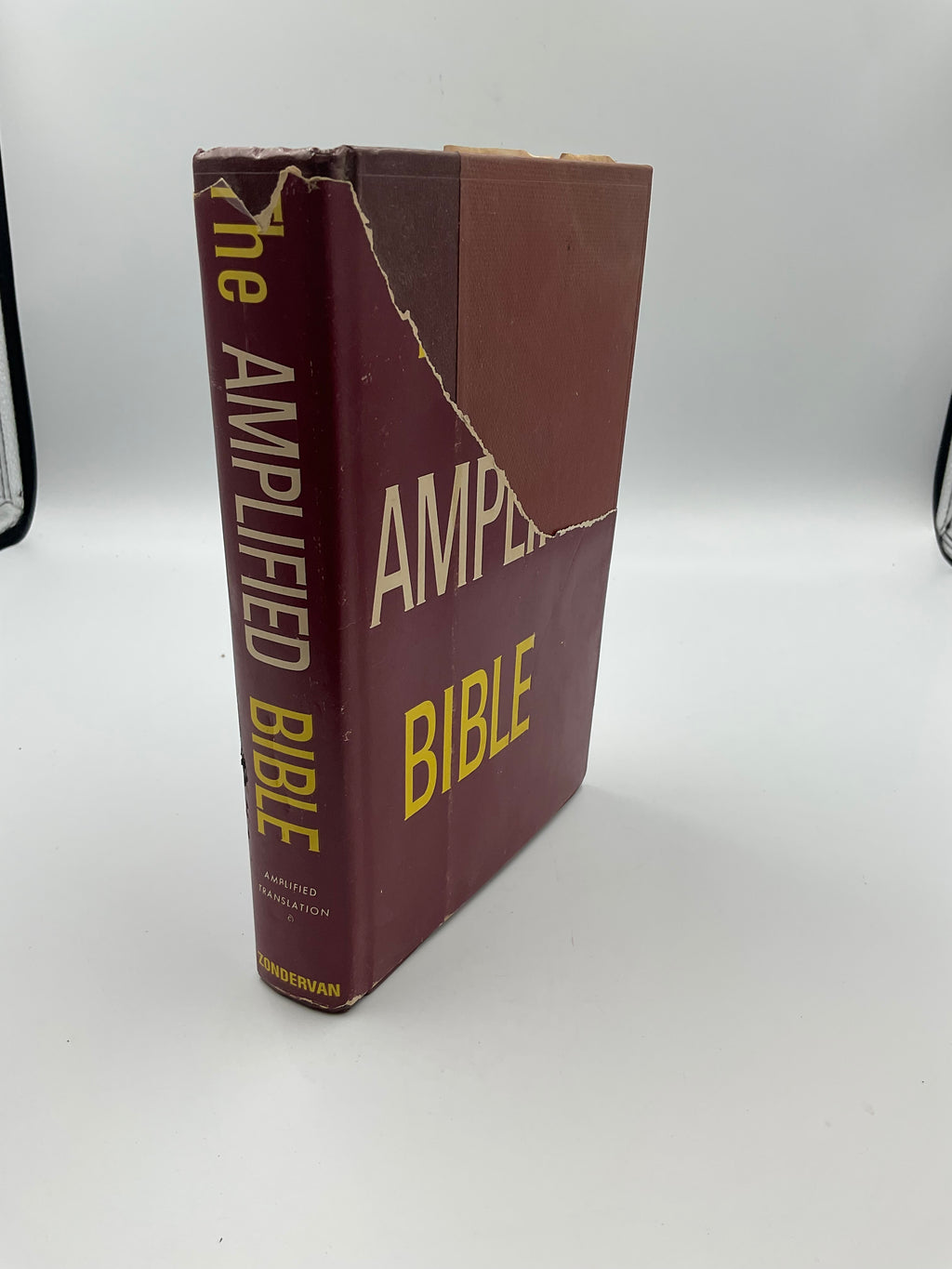 1975 Amplified Bible Hardcover 11th Printing Zondervan