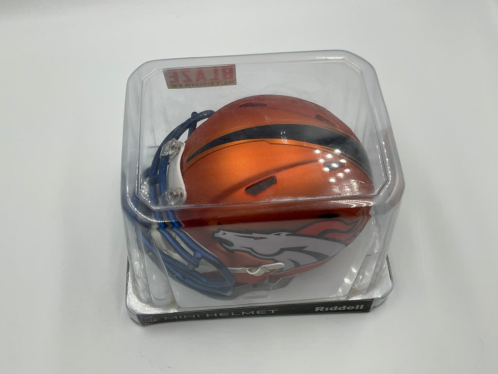 Denver Broncos NFL Riddell Blaze Alternate Mini Helmet