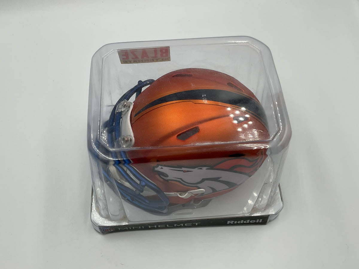 Denver Broncos NFL Riddell Blaze Alternate Mini Helmet