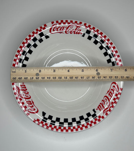 Coca-Cola Vintage 1996 8 inch Round Bowl by Gibson Designs