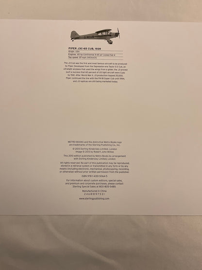 Smithsonian Aircraft 16 Piece Frameable Airplane Prints Art Decor in Original Box