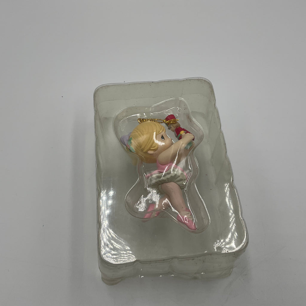 Precious Moments “I’m In A Spin Over You”Christmas Ornament