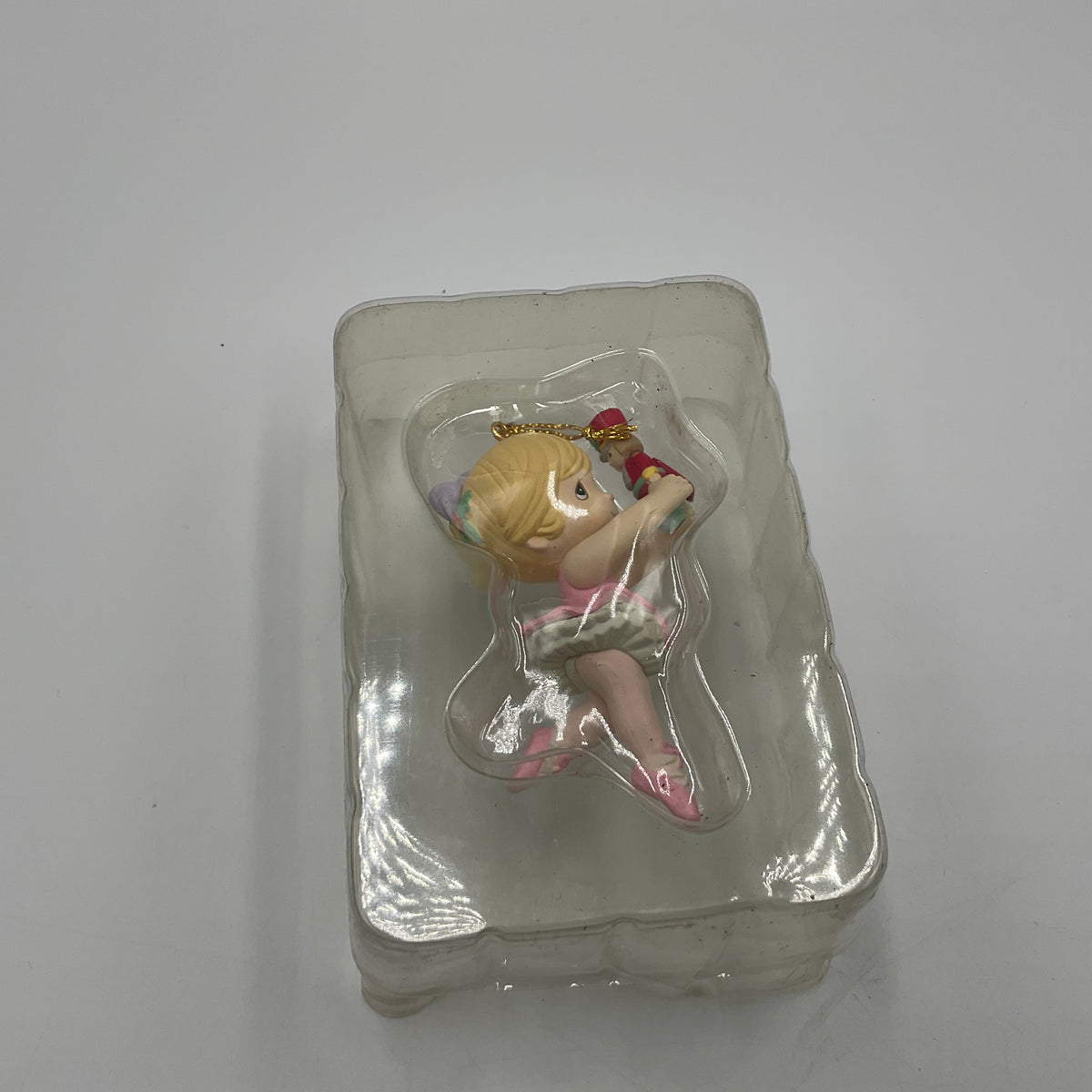 Precious Moments “I’m In A Spin Over You”Christmas Ornament