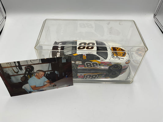 Dale Jarrett Autographed 1:24 Scale Die-Cast Replica with Photo