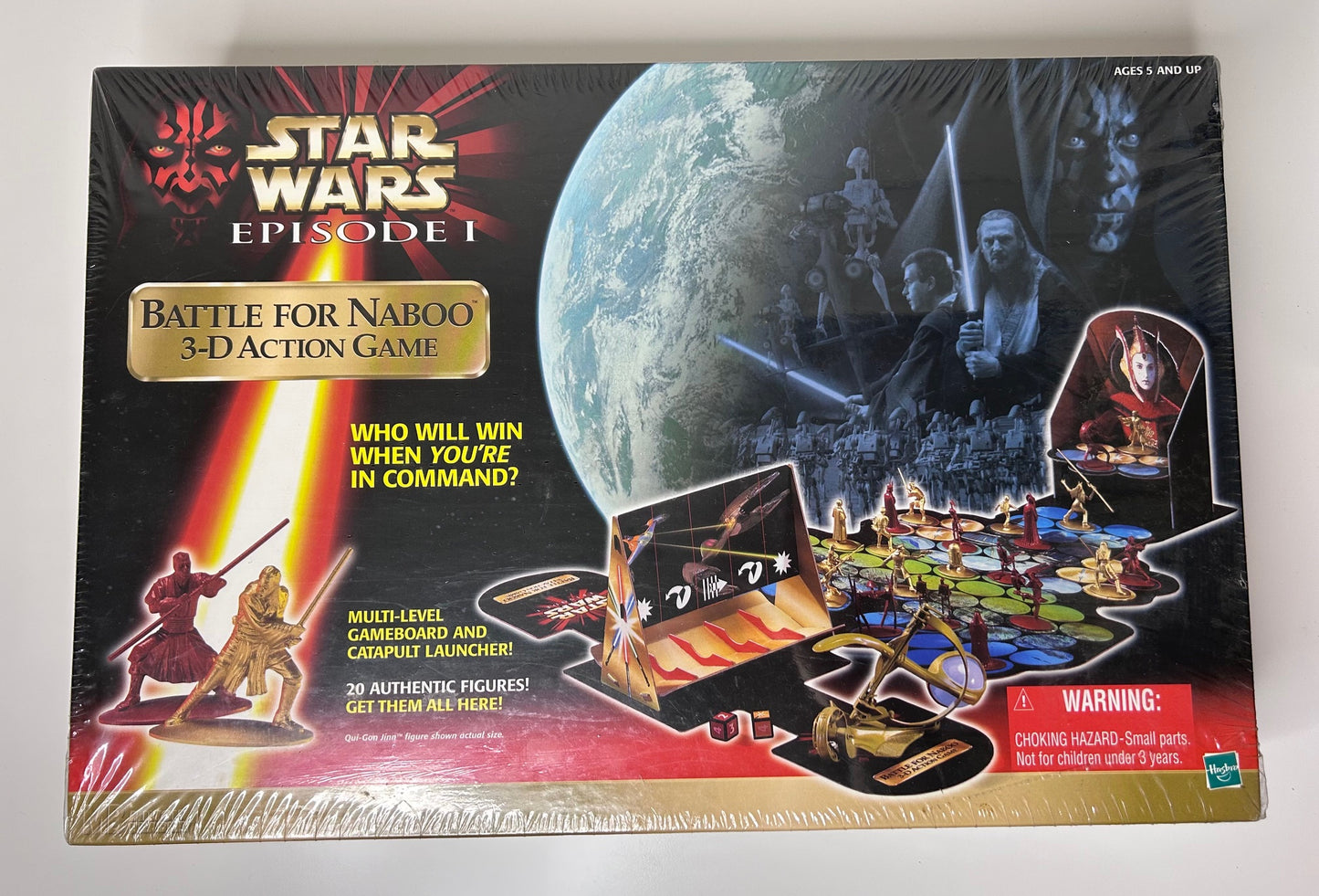 Star Wars Episode I Battle for Naboo 3-D Action Game New