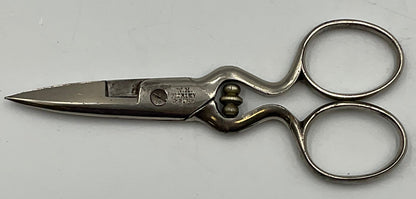 W.H. Morley & Sons Antique Button Hole Scissors Made In Germany