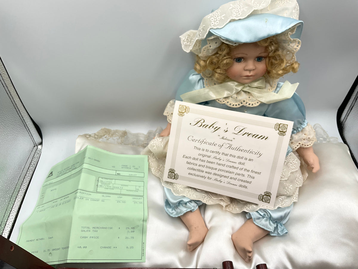 Baby’s Dream Collector’s Edition “Melissa” Wooden Bed Needs Assy.