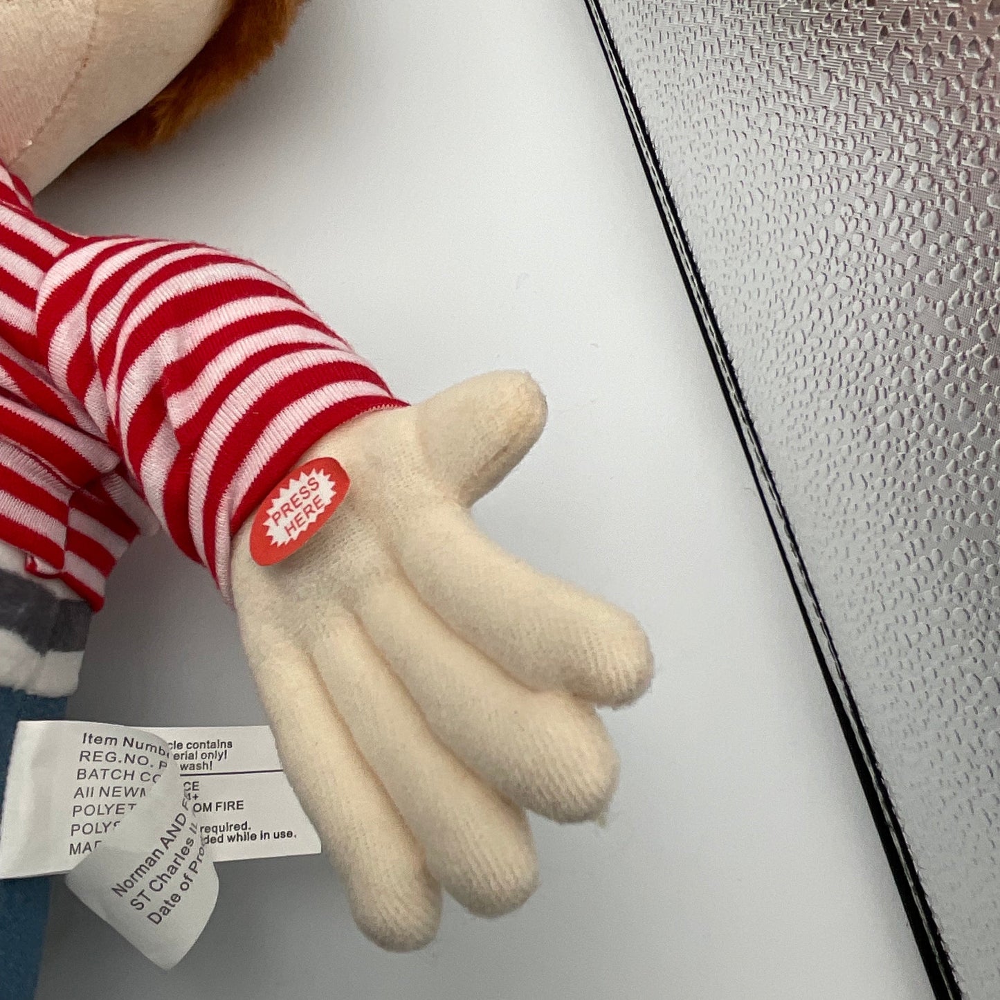 It's Me Norman Interactive Knock Knock Joke Telling Doll Untested