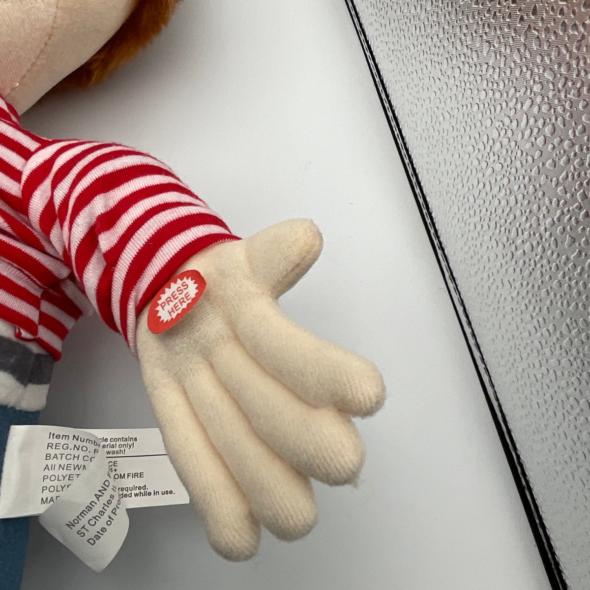 It's Me Norman Interactive Knock Knock Joke Telling Doll Untested