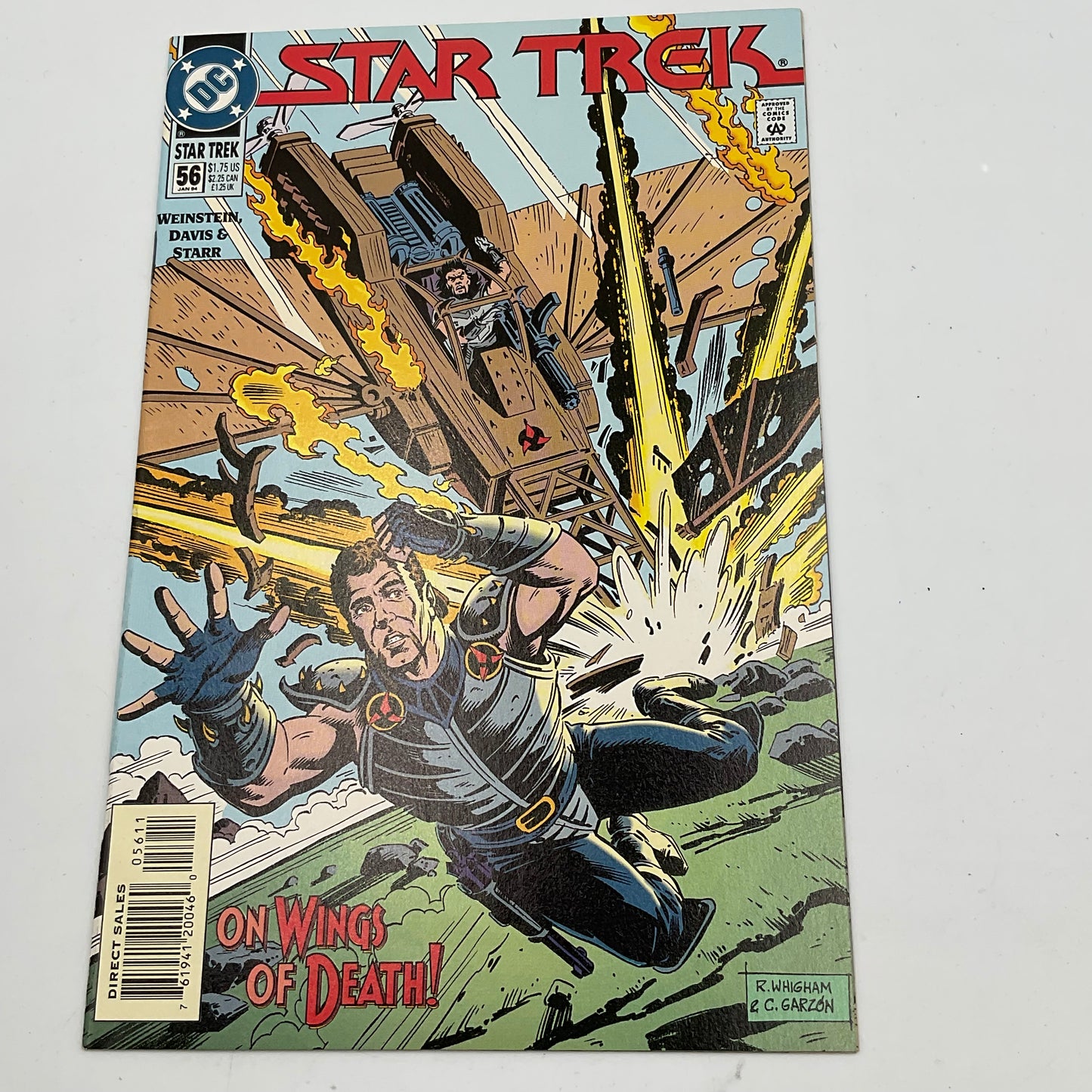 Star Trek On The Wings of Death #56 Comic