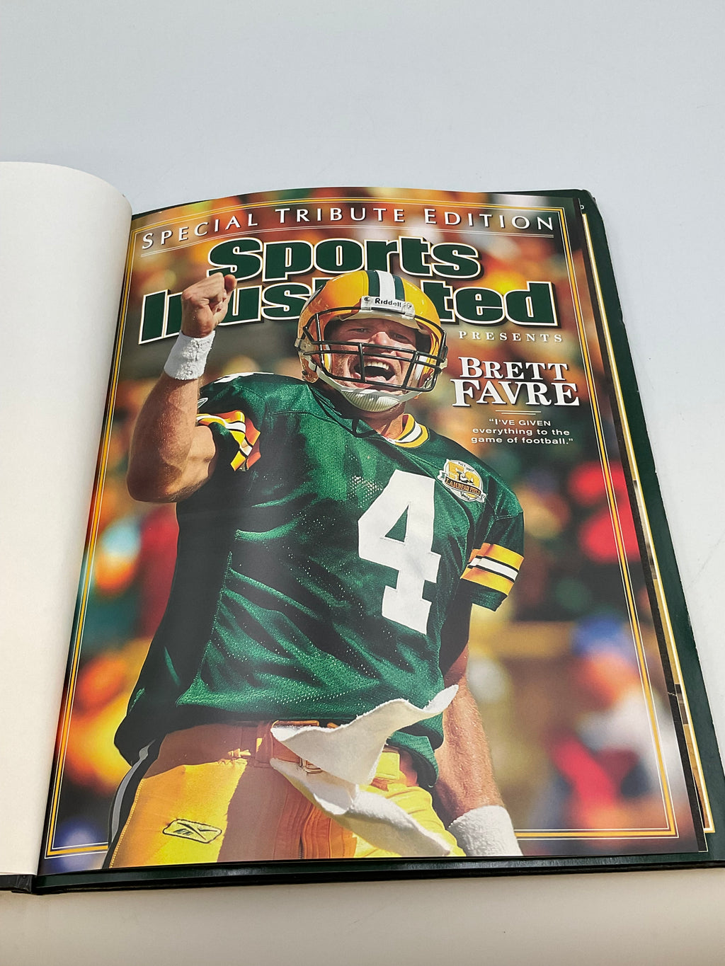 Brett Favre Tribute To A Legend Sports Illustrated 2008 Reader Copy