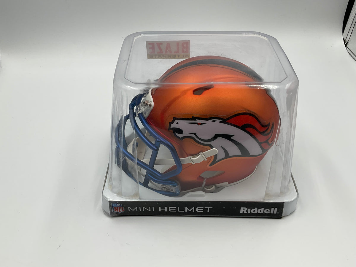 Denver Broncos NFL Riddell Blaze Alternate Mini Helmet