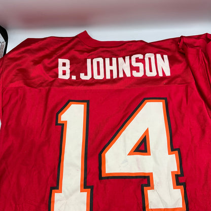 Tampa Bay Buccaneer’s #14 Brad Johnson Jersey Size Large