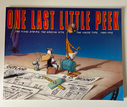 One Last Little Peek by Berke Breathed Vintage 1995 Paperback Book