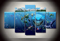 Wall Art Set Disney-Pixar Finding Nemo 5-Piece Split Multi-Panel Canvas